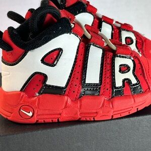 Nike More Uptempo Toddler Shoes size 4c